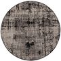 Tapis - Tapis Catania outdoor Noir Diamètre 160 - MAISON VIVARAISE - SDE VIVARAISE WINKLER