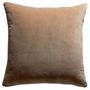 Cushions - Cushion Elise Camel 45 X 45 - MAISON VIVARAISE – SDE VIVARAISE WINKLER