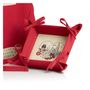 Baskets - Bread Basket Chats Coeur Rouge 20 X 20 X 7 - MAISON VIVARAISE – SDE VIVARAISE WINKLER