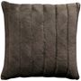 Coussins - Coussin Asha Asphalte 45 x 45 - MAISON VIVARAISE - SDE VIVARAISE WINKLER
