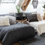 Coussins - Coussin Asha Asphalte 45 x 45 - MAISON VIVARAISE - SDE VIVARAISE WINKLER