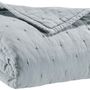 Linge de lit - Jeté de lit Ming Perle 260 x 260 - MAISON VIVARAISE – SDE VIVARAISE WINKLER