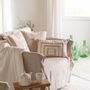 Linge de lit - Jeté de lit Ming Perle 260 x 260 - MAISON VIVARAISE – SDE VIVARAISE WINKLER