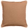 Coussins - Coussin Maia Chambray Bronze 45 x 45 - MAISON VIVARAISE - SDE VIVARAISE WINKLER
