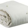 Throw blankets - Throw W/Knotted Tassels Elise Craie 140 X 200 - MAISON VIVARAISE - SDE VIVARAISE WINKLER
