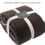 Plaids - Plaid points noués Elise Camel 140 x 200 - MAISON VIVARAISE – SDE VIVARAISE WINKLER
