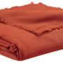 Throw blankets - Throw Nomade Zeff Rooibos 130 X 180 - MAISON VIVARAISE – SDE VIVARAISE WINKLER