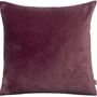 Coussins - Coussin uni Elise Lilas 45 x 45 - MAISON VIVARAISE - SDE VIVARAISE WINKLER