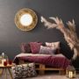 Throw blankets - Throw W/Knotted Tassels Elise Lilas 140 X 200 - MAISON VIVARAISE - SDE VIVARAISE WINKLER