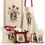 Potholders - Lot gant/manique Boem Beige 18 x 28 - MAISON VIVARAISE – SDE VIVARAISE WINKLER