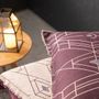 Bed linens - Eiderdown Zeff Tess Bordeaux 80 X 180 - MAISON VIVARAISE - SDE VIVARAISE WINKLER