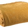 Throw blankets - Throw Ines Bronze 130 X 170 - MAISON VIVARAISE – SDE VIVARAISE WINKLER
