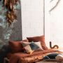 Throw blankets - Throw Fara Caramel 135 X 200 - MAISON VIVARAISE – SDE VIVARAISE WINKLER
