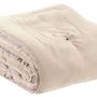 Bed linens - Eiderdown W/Tassels Elise Grege 80 X 180 - MAISON VIVARAISE – SDE VIVARAISE WINKLER