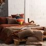 Bed linens - Bed Cover Stonewashed Zeff Sable 240 X 260 - MAISON VIVARAISE - SDE VIVARAISE WINKLER