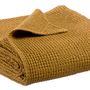 Throw blankets - Throw Stonewashed Maia Bronze 140 X 200 - MAISON VIVARAISE – SDE VIVARAISE WINKLER