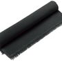 Serviettes de bain - Tapis de bain uni Elly Noir 54 x 110 - MAISON VIVARAISE - SDE VIVARAISE WINKLER