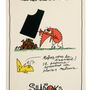 Torchons - Torchon Shadoks Le travail Ecru 48 x 72 - MAISON VIVARAISE - SDE VIVARAISE WINKLER