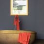 Bath towels - Tapis de bain uni Enzo Brique 54 x 110 - MAISON VIVARAISE – SDE VIVARAISE WINKLER