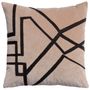 Cushions - Cushion Fara W/Emb Sesame 45 X 45 - MAISON VIVARAISE - SDE VIVARAISE WINKLER