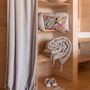 Linge de lit - Jeté uni Elise finition capiton Perle 240 x 260 - MAISON VIVARAISE - SDE VIVARAISE WINKLER
