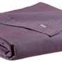 Bed linens - Flat Sheet Stonewashed Zeff Raisin 240 X 300 - MAISON VIVARAISE – SDE VIVARAISE WINKLER