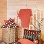 Plaids - Plaid Inès Paprika 130 x 170 - MAISON VIVARAISE - SDE VIVARAISE WINKLER