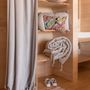 Bed linens - Eiderdown W/Tassels Elise Perle 80 X 180 - MAISON VIVARAISE – SDE VIVARAISE WINKLER