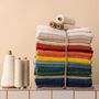 Serviettes de bain - Drap de douche Bora Moutarde 70 x 130cm - MAISON VIVARAISE – SDE VIVARAISE WINKLER