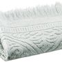 Serviettes - Serviette invité uni Zoé Jade 30 x 50 - MAISON VIVARAISE – SDE VIVARAISE WINKLER