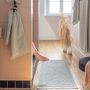 Bath towels - Bath Mat Stonewashed Enzo Jade 54 X 64 - MAISON VIVARAISE – SDE VIVARAISE WINKLER