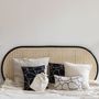 Cushions - Cushion Dany Blanc/Noir 40 X 65 - MAISON VIVARAISE - SDE VIVARAISE WINKLER
