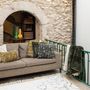 Cushions - Cushion Niki Velvet Fougere 45 X 45 - MAISON VIVARAISE - SDE VIVARAISE WINKLER