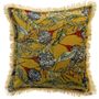 Coussins - Coussin Niki velours Bronze 45 x 45 - MAISON VIVARAISE - SDE VIVARAISE WINKLER