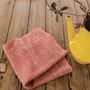 Tea towel - Kitchen Towel Terry Loess Bois De Rose 50 X 50 - MAISON VIVARAISE – SDE VIVARAISE WINKLER