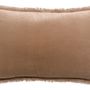 Coussins - Coussin uni Fara Sésame clair 40 x 65 - MAISON VIVARAISE – SDE VIVARAISE WINKLER