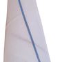 Torchons - Torchon nid d'abeilles brodé Blom Strasbourg Blanc/bleu 50 x 70 - MAISON VIVARAISE - SDE VIVARAISE WINKLER