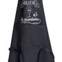 Aprons - Recycled I'm improving kitchen apron Noir 72 X 90 - MAISON VIVARAISE - SDE VIVARAISE WINKLER
