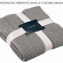 Bed linens - Bed Cover Recycled Maia Bronze 240 X 260 - MAISON VIVARAISE – SDE VIVARAISE WINKLER