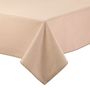 Table cloths - Table Cloth Delia Recycled Naturel 170 X 170 - MAISON VIVARAISE – SDE VIVARAISE WINKLER