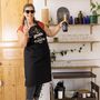 Aprons - Peps Apron With Pocket Le Gratin Noir 90 X 72 - MAISON VIVARAISE – SDE VIVARAISE WINKLER