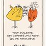 Dish towels - Shadoks Dialogue tea towel Écru 48 X 72 - MAISON VIVARAISE – SDE VIVARAISE WINKLER