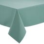 Table cloths - Table Cloth Gamme Unie Organic Vert De Gris 150 X 250 - MAISON VIVARAISE – SDE VIVARAISE WINKLER