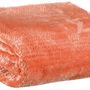 Throw blankets - Throw Adel Terracotta 130 X 160 - MAISON VIVARAISE - SDE VIVARAISE WINKLER