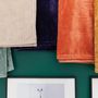 Throw blankets - Throw Adel Terracotta 130 X 160 - MAISON VIVARAISE - SDE VIVARAISE WINKLER
