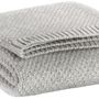 Throw blankets - Throw Recycled Danilo Perle 130 X 160 - MAISON VIVARAISE – SDE VIVARAISE WINKLER