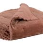 Throw blankets - Throw Fara Bois De Rose 135 X 200 - MAISON VIVARAISE – SDE VIVARAISE WINKLER