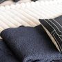 Throw blankets - Throw Stonewashed Maia Caviar 140 X 200 - MAISON VIVARAISE – SDE VIVARAISE WINKLER
