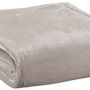 Throw blankets - Recycled Throw Theo Perle 130 X 160 - MAISON VIVARAISE - SDE VIVARAISE WINKLER