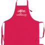 Tabliers de cuisine - Tablier de cuisine Mère-veilleuse recyclé Rose 72 x 90 - MAISON VIVARAISE - SDE VIVARAISE WINKLER